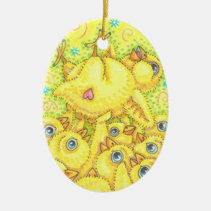 ROCK & ROLL CHICK, SPRING MOSH PIT ORNAMENT Oval