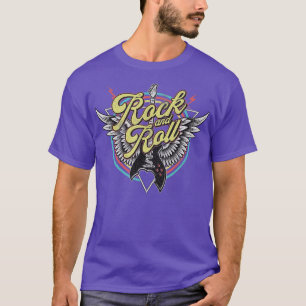 Rock  Roll Guitar Wings Music School of Rock Class T-Shirt