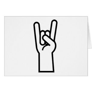 Rock & Roll Hand Symbol