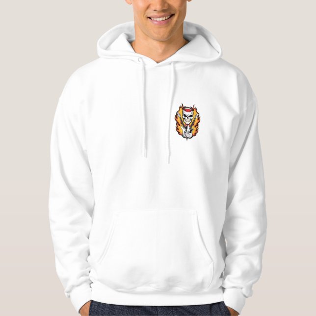 Rock & Roll Inferno Hoodie (Front)