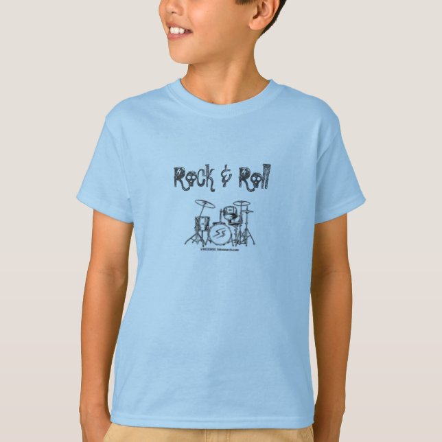 Rock & Roll kids tee (Front)