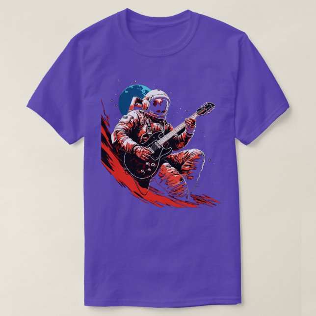 Rock Roll Music Concert Festival Astronaut Space G T-Shirt (Design Front)