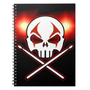 Rock & Roll Notebook Metal Drummer Journal Book