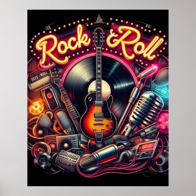 Rock & Roll Poster (Front)