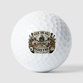 Rock & Roll Revival | Skull & Strings Festival Tee Golf Balls