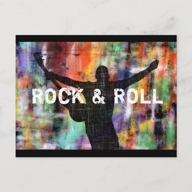 Rock & Roll Revolution Postcard (Front)