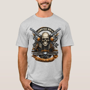 Rock & Roll Skull Mural T-Shirt Designs – Unleash 