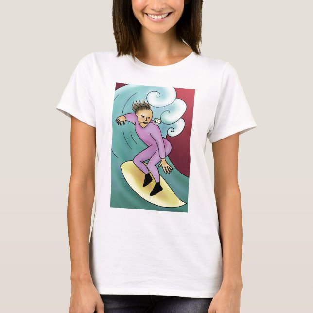 Rock Rose Surfer T-Shirt (Front)