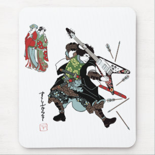 Rock Samurai Mouse Pad