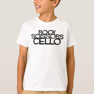 Rock Scissors Cello T-Shirt
