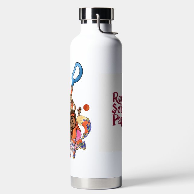 Rock, Scissors, Paperbag with Splashy Water Bottle (Left)