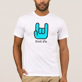 Rock Sign Hand Mens Tee