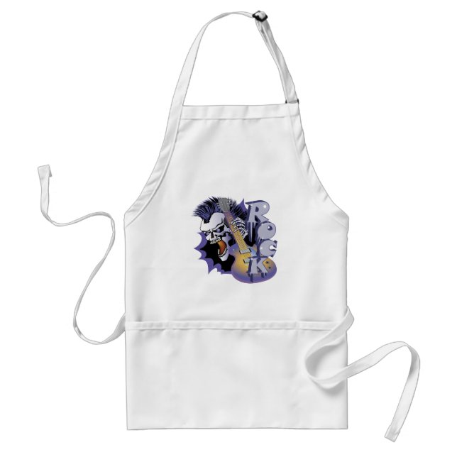 Rock Skull Standard Apron (Front)