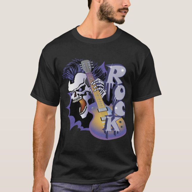 Rock Skull T-Shirt (Front)