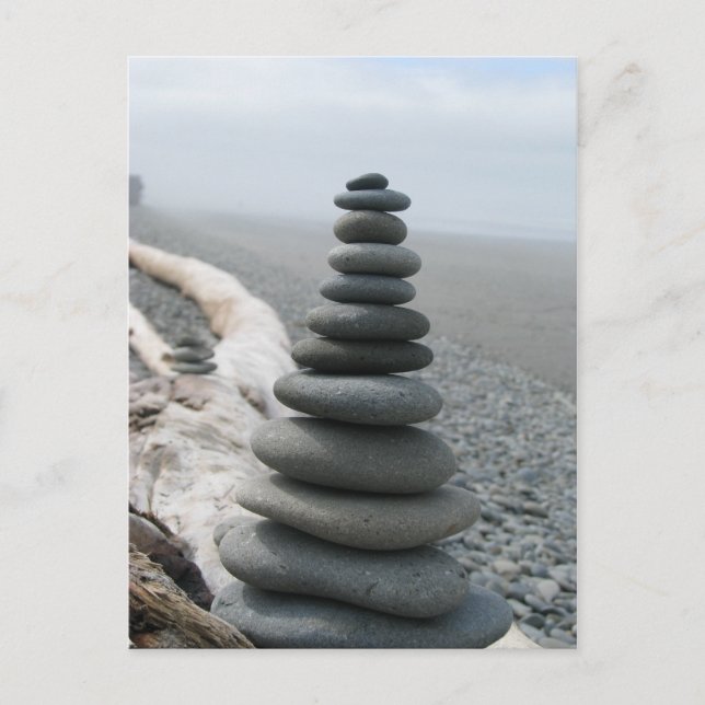 Rock Stack Postcard (Front)
