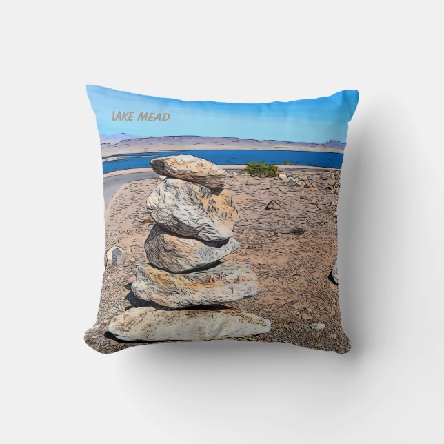 Rock Stacking   Cushion (Front)