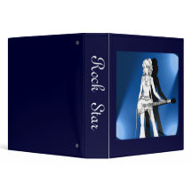 Rock Star- 3-Ring Binder