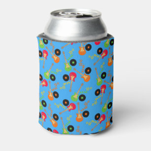 Rock Star Boy birthday party Can Cooler