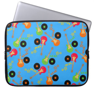 Rock Star Boy birthday party Laptop Sleeve