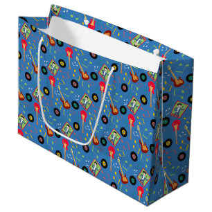 Rock Star Boys Band Birthday Party Large Gift Bag