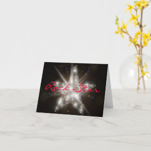 “Rock Star” Card
