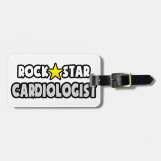 Rock Star Cardiologist Luggage Tag