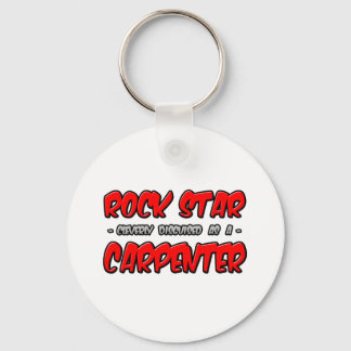 Rock Star...Carpenter Key Ring