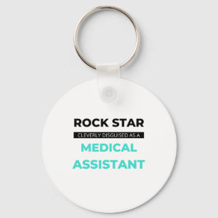 Rock Star Cleverly Disguised As A Medical 2 Key Ring