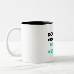Rock Star Cleverly Disguised As A Medical 2 Two-Tone Coffee Mug