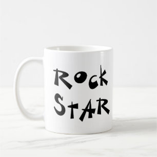 rock star coffee mug