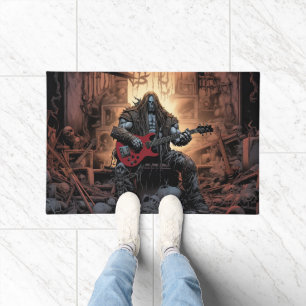 Rock star doormat