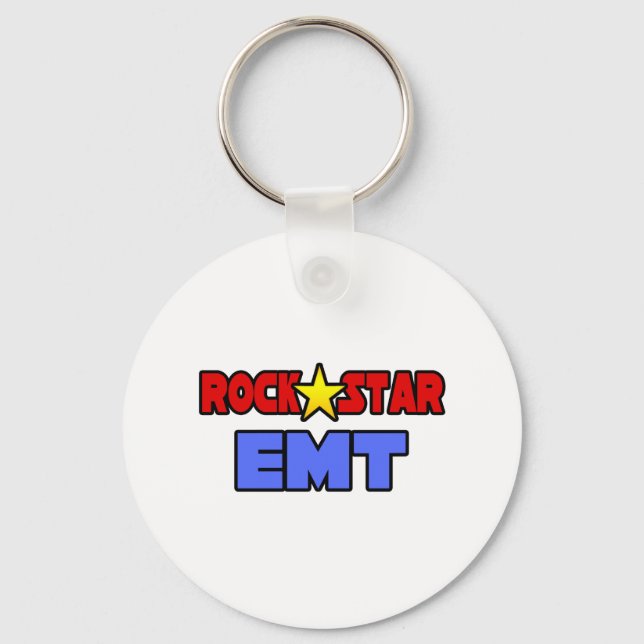 Rock Star EMT Key Ring (Front)