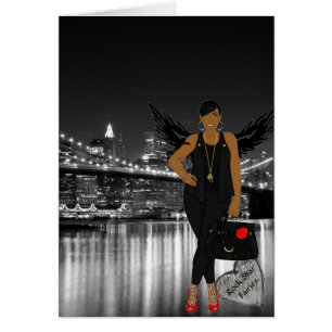 Rock Star Fairies - Blank Card