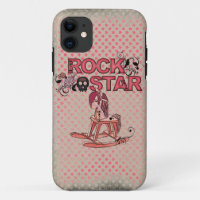 Rock star funny rocking horse iphone 5 case