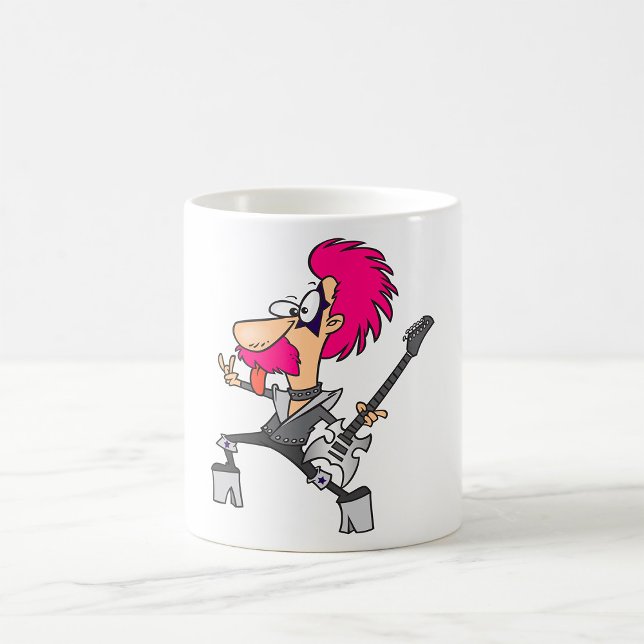 Rock Star Impersonator Rocker Musician Coffee Mug (Creator Uploaded)