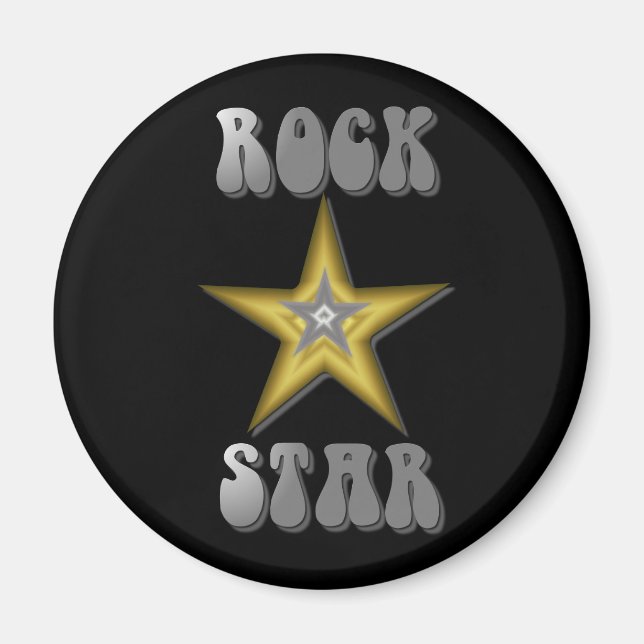 Rock Star Magnet (Front)