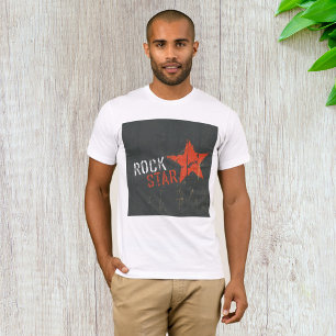 Rock Star Music Mens T-Shirt