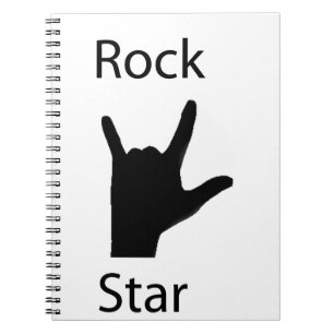 Rock star notebook