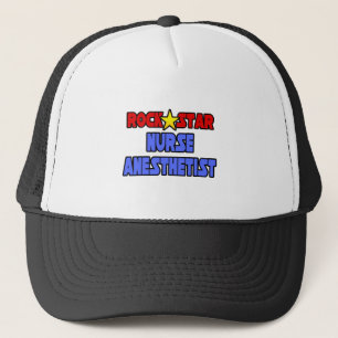 Rock Star Nurse Anaesthetist Trucker Hat