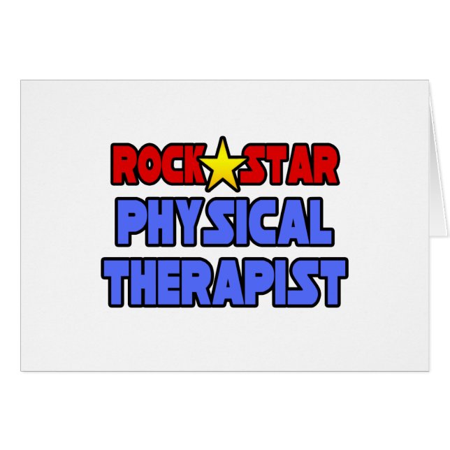 Rock Star Physical Therapist (Front Horizontal)