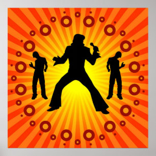 Rock Star - Pop Singer Poster