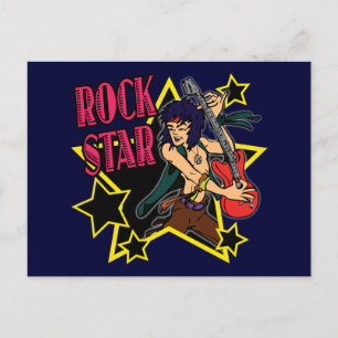 ROCK STAR POSTCARD