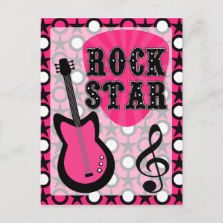 Rock Star Postcard