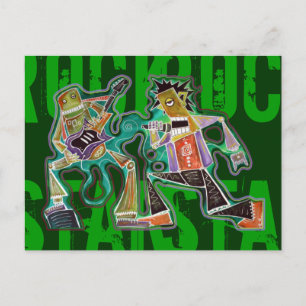 Rock Star Postcard