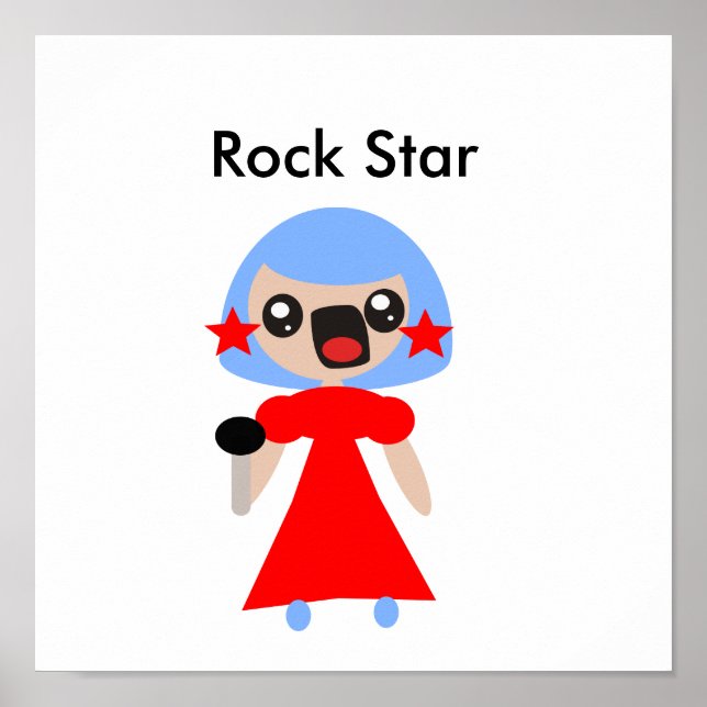 Rock Star Poster (Front)