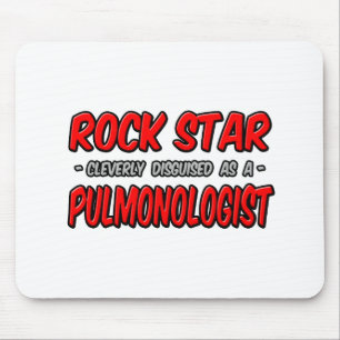 Rock Star .. Pulmonologist Mouse Pad