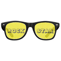 Rock Star Retro Sunglasses / Party Shades