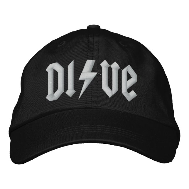 Rock Star Scuba DIVE cap (Front)