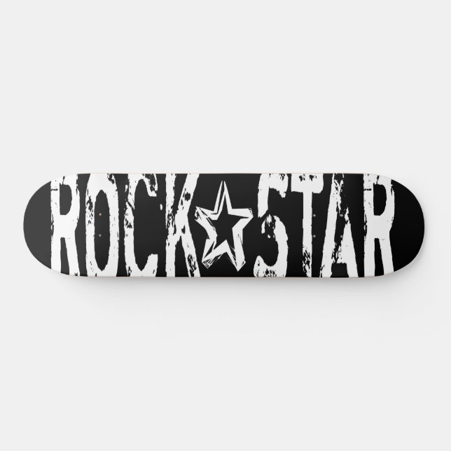 Rock Star Skateboard (Horz)