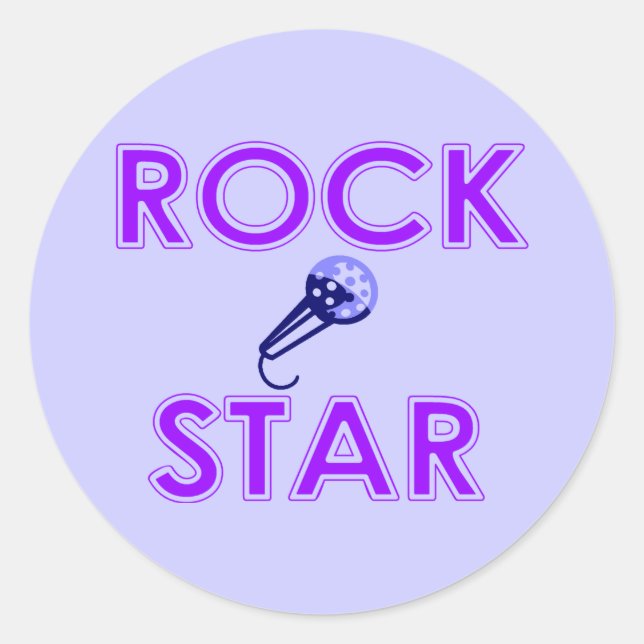 Rock Star Stickers (Front)